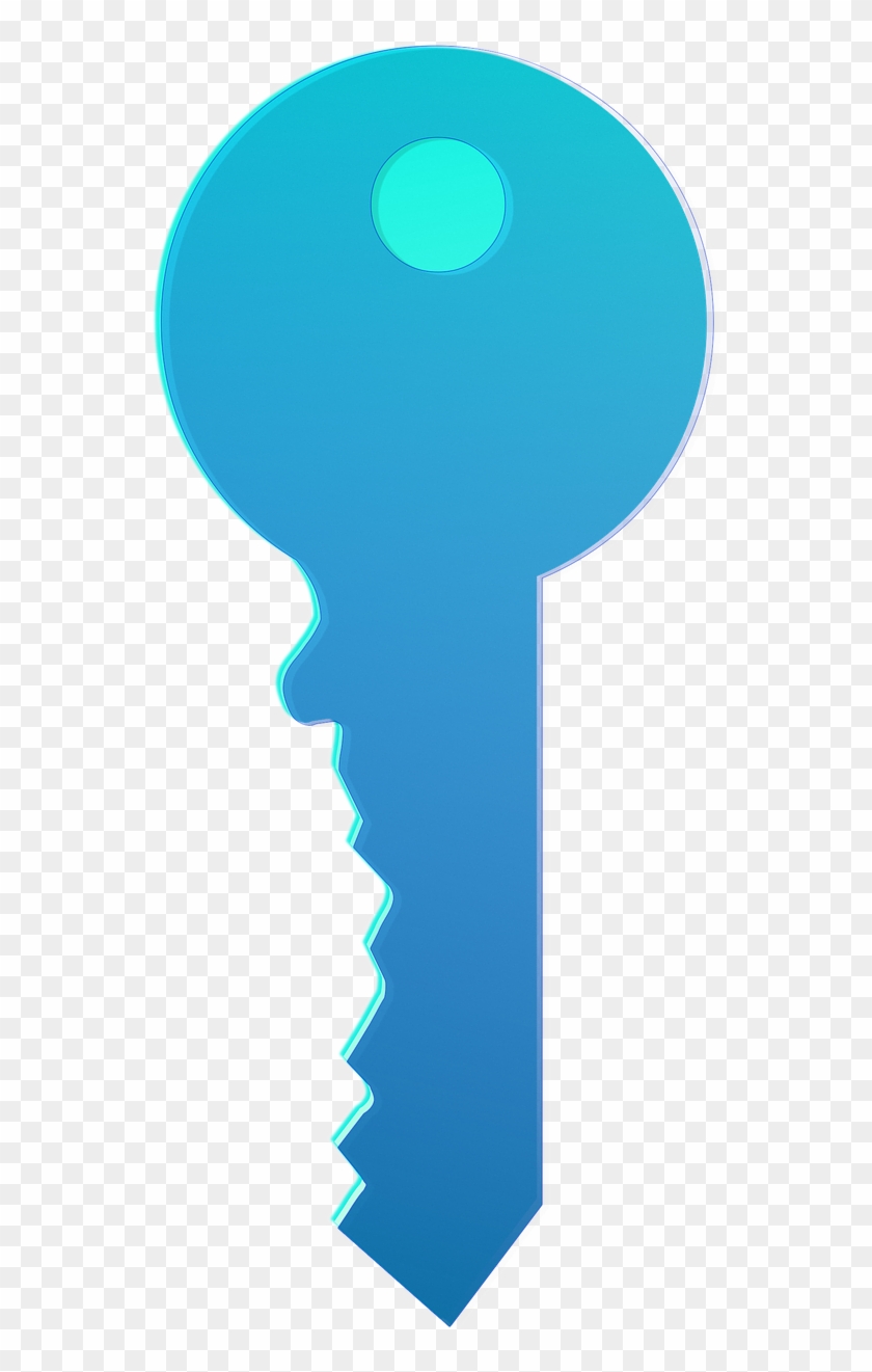 Key Blue Png #1350310