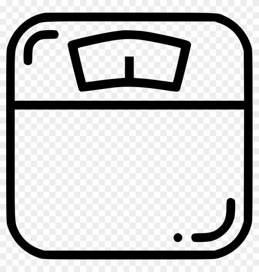 Weighing Weight Scale Measure Fitness Monitor Comments - Weight Scale Clip Art #1350343