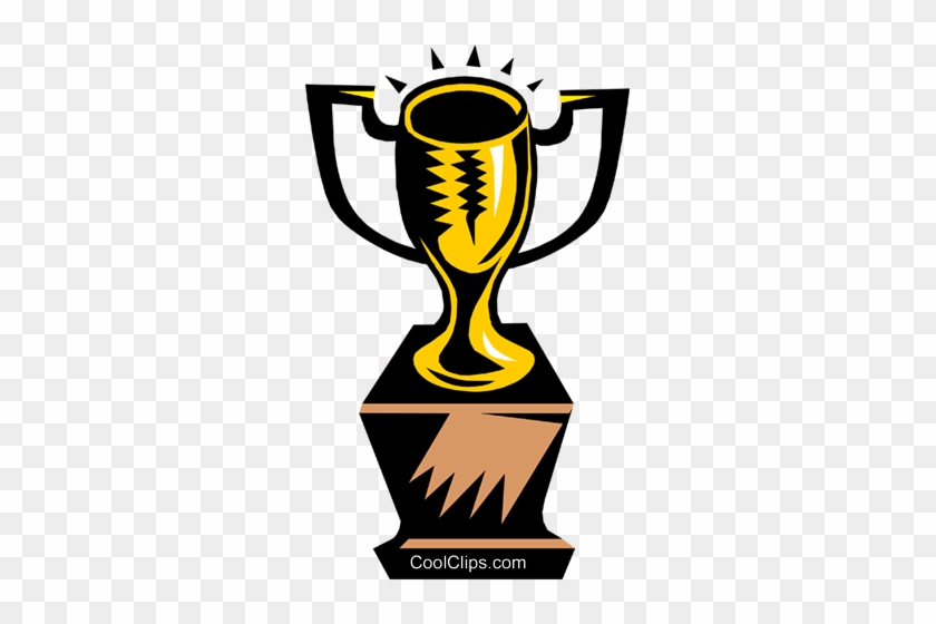 Trophy/cup Royalty Free Vector Clip Art Illustration - Trophy/cup Royalty Free Vector Clip Art Illustration #1350365