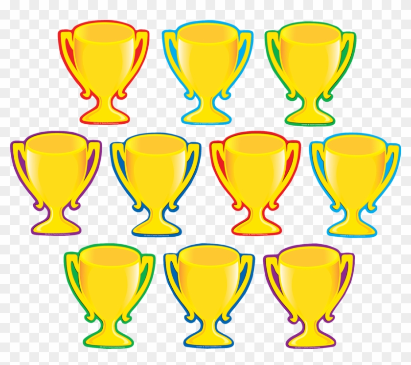 Tcr4569 Trophy Cups Accents Image - (price/per Pack)positive Affirmation Accents Set #1350392