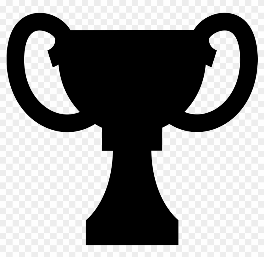 Award Black Shape Of Trophy Cup Comments - Award Black Png #1350399