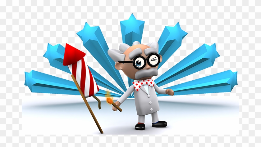 Inspector Pumphead Is Ready To Light Some Fireworks - Cartoon #1350525