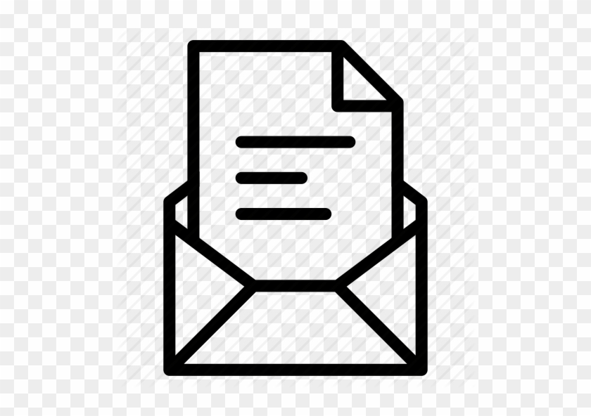 Email Icon Clipart Computer Icons Email Clip Art - Open Envelope Icon Png #1350530