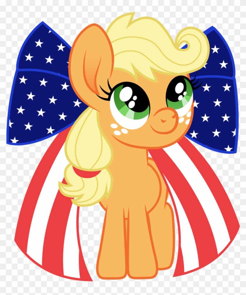 4th Of July, Amerijack, Applejack, Artist - My Little Pony: Friendship Is Magic Fandom #1350531