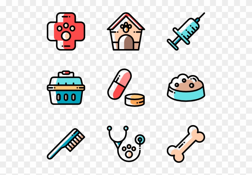 Veterinary - Board Game Icons #1350538