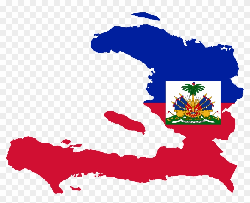Happy Independence Day - Haiti Flag Map #1350567
