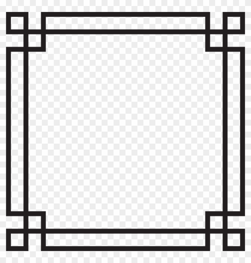 Black Frames Clipart Picture Frames Stock Photography - Vector Graphics #1350603