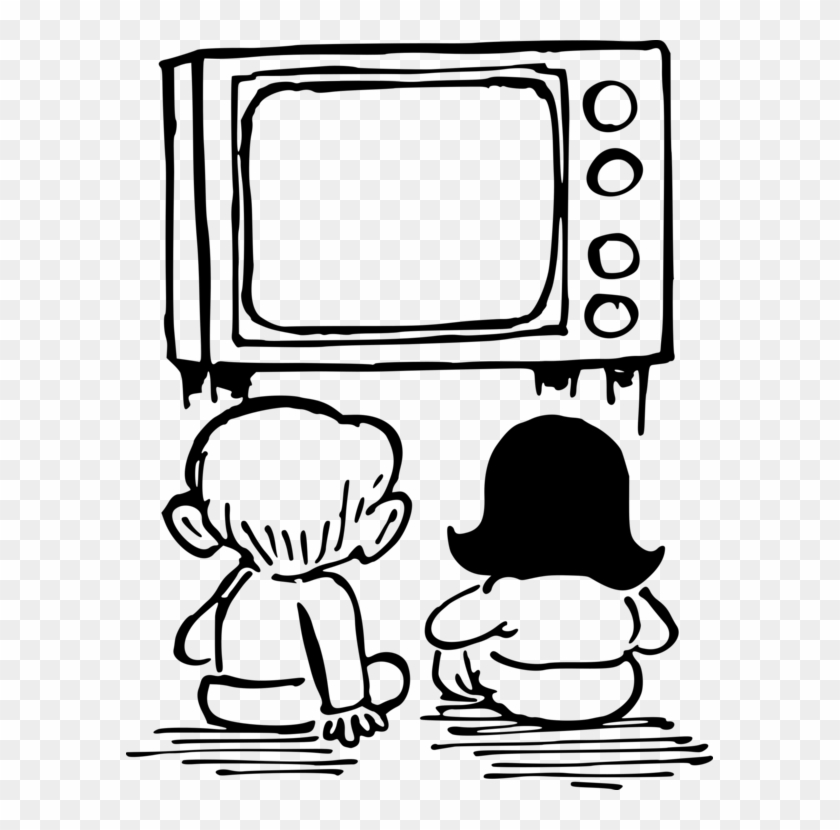 All Photo Png Clipart - Watching Tv Drawing Easy #1350614