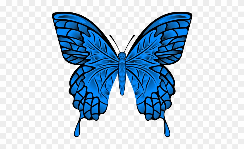 Butterfly Tattoos Designs 103 1 - Vektörel Kelebek #1350753