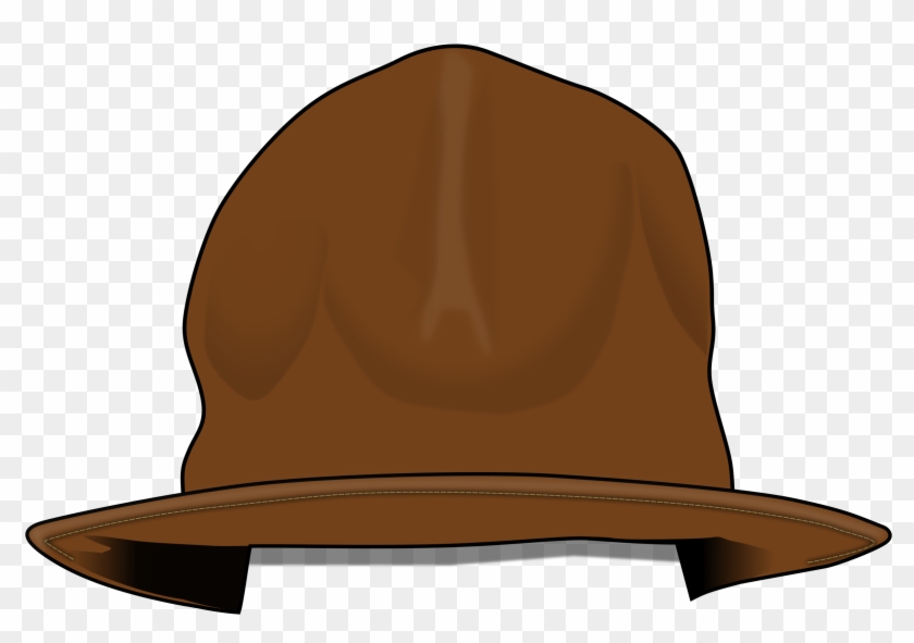 Fedora Umbrella Hat Cap Clothing - Boy Scout Hat Clip Art #1350760