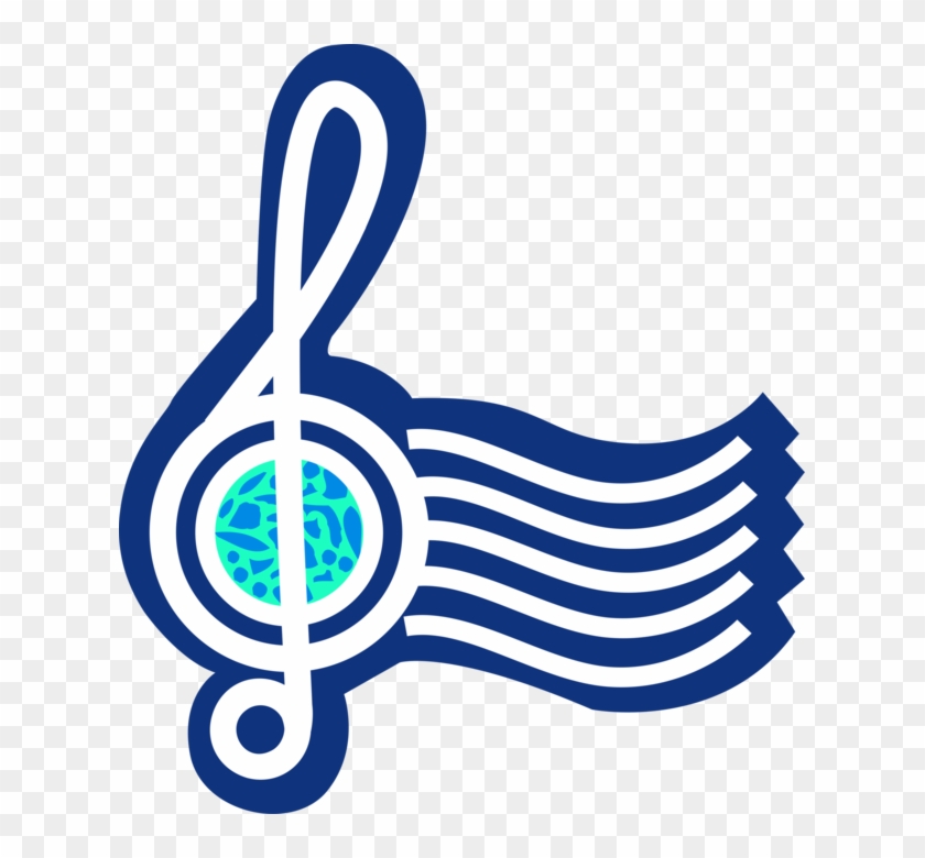 Vector Illustration Of Musical Treble Clef Indicates - Music #1350794