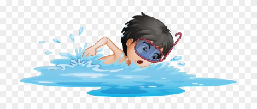 Go Swimming Clipart - Transparent Background Swimming Clipart #1350872