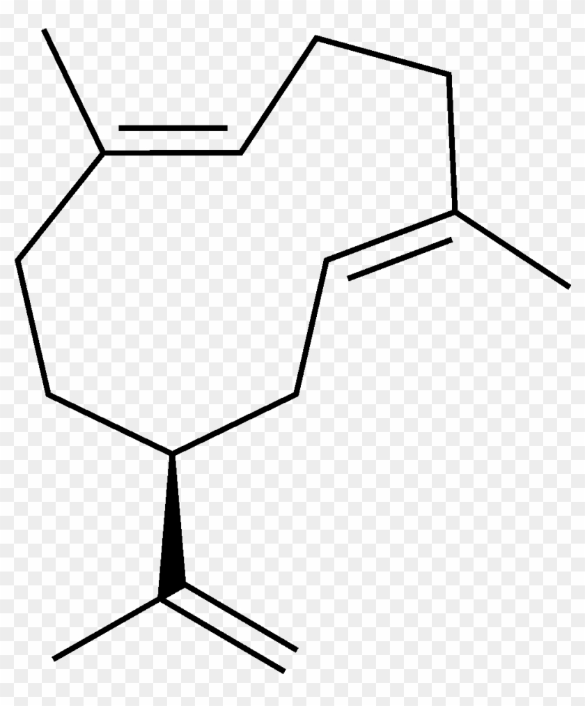 Germacrene A Chemical Structure - Chemical Structure Of Germacrene B #1350917