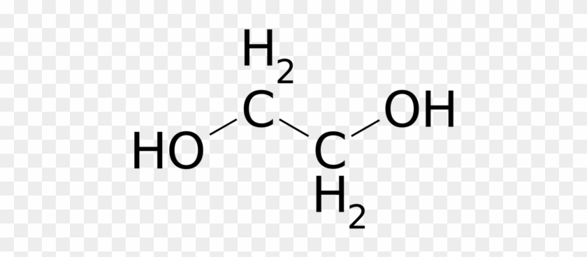 Ethylene Glycol Diol Organic Chemistry - Propan 1 Ol Structural Formula #1350939