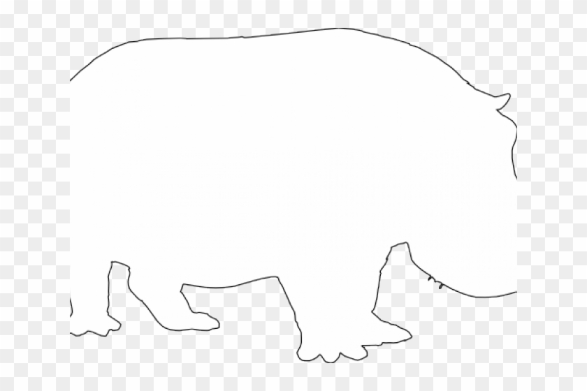 Download Hippo Clipart Svg Graue Flusspferd Silhouette Karte Free Transparent Png Clipart Images Download