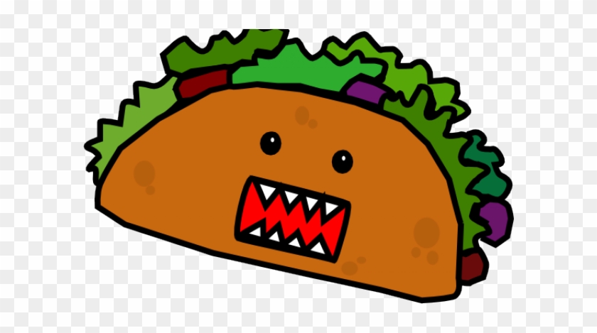 Taco Clipart Mexican Food - Pink Taco Clip Art #1350973