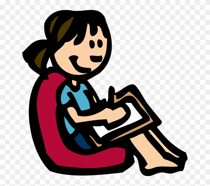 About Me - Girl Drawing Clip Art #1350978