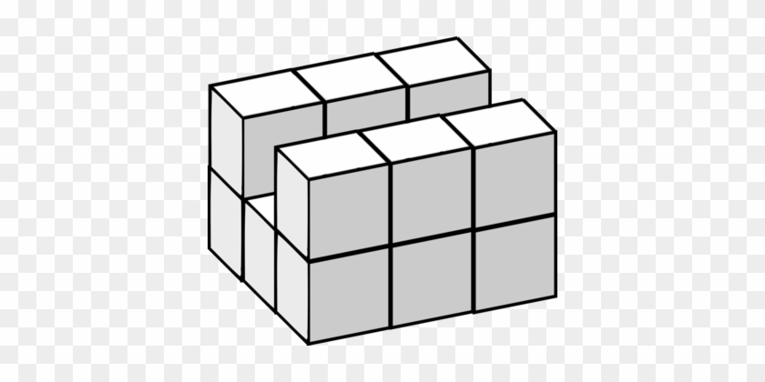 Three Dimensional Space Cube Geometry Five Dimensional - Tetris Block Transparent 3d #1351005