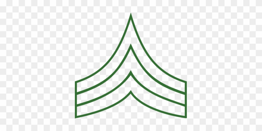 Military Rank United States Army Enlisted Rank Insignia - Patente De Sargento #1351075