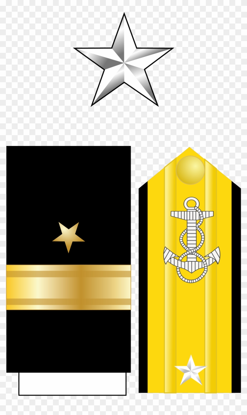 Rear Admiral Lower Half Insignia Clipart Rear Admiral - Rear Admiral Lower Half Rank #1351091