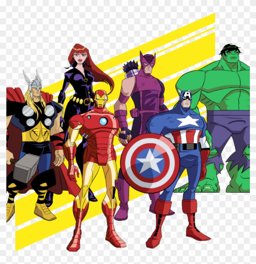 Marvel Clipart Free Avengers Clip Art Clipart Football - Earths Mightiest Heroes Avengers Storybook Collection #1351144