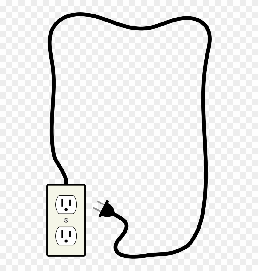 Electricity Ac Power Plugs And Sockets Electrical Wires - Electricity Clipart Frame #1351152