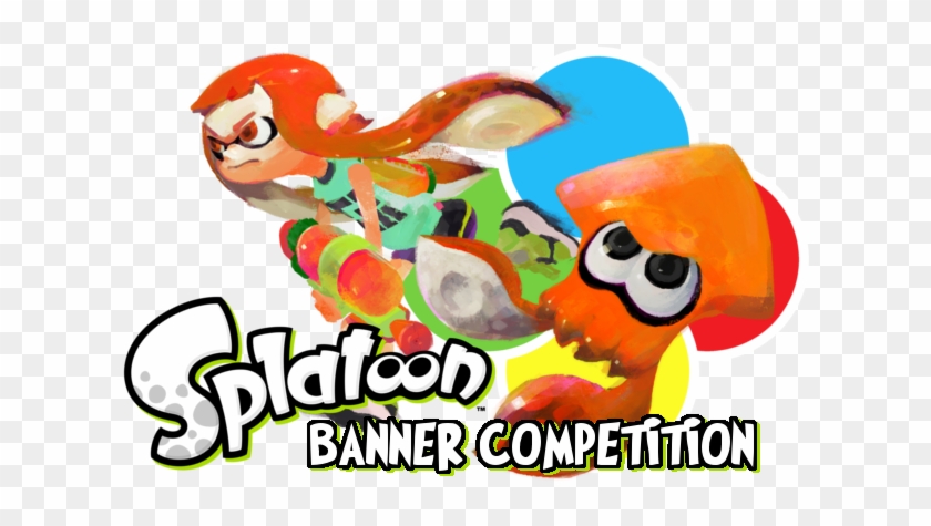 Splatoon Banner Competition - Splatoon Spline Shooter Orange Water Gun #1351191