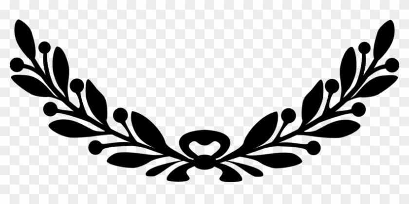 Laurel Wreath Bay Laurel - White Laurel Wreath Png #1351235