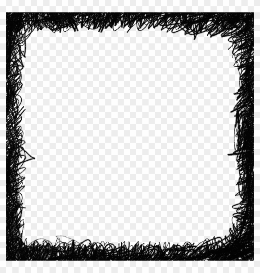 Scribble Square Png Clip Art Royalty Free - Square Transparent #1351264
