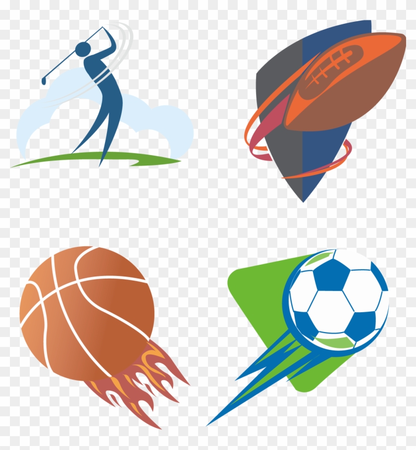 Sport Clip Art Sports - Basketball Logo Art Clip Png #1351343