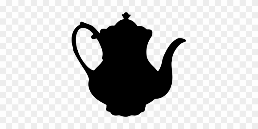 Teapot Drink Cup Kettle - Teapot Silhouette #1351451