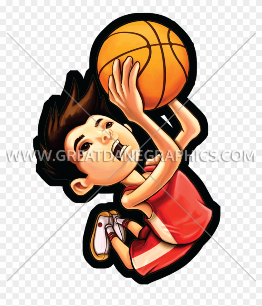 Kid Dunk Production Ready Artwork For T - Basketball Dunk Kid Png #1351456
