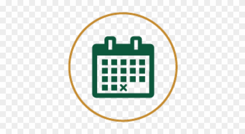 Icon Of A Monthly Calendar - Icones De Agenda Png #1351512