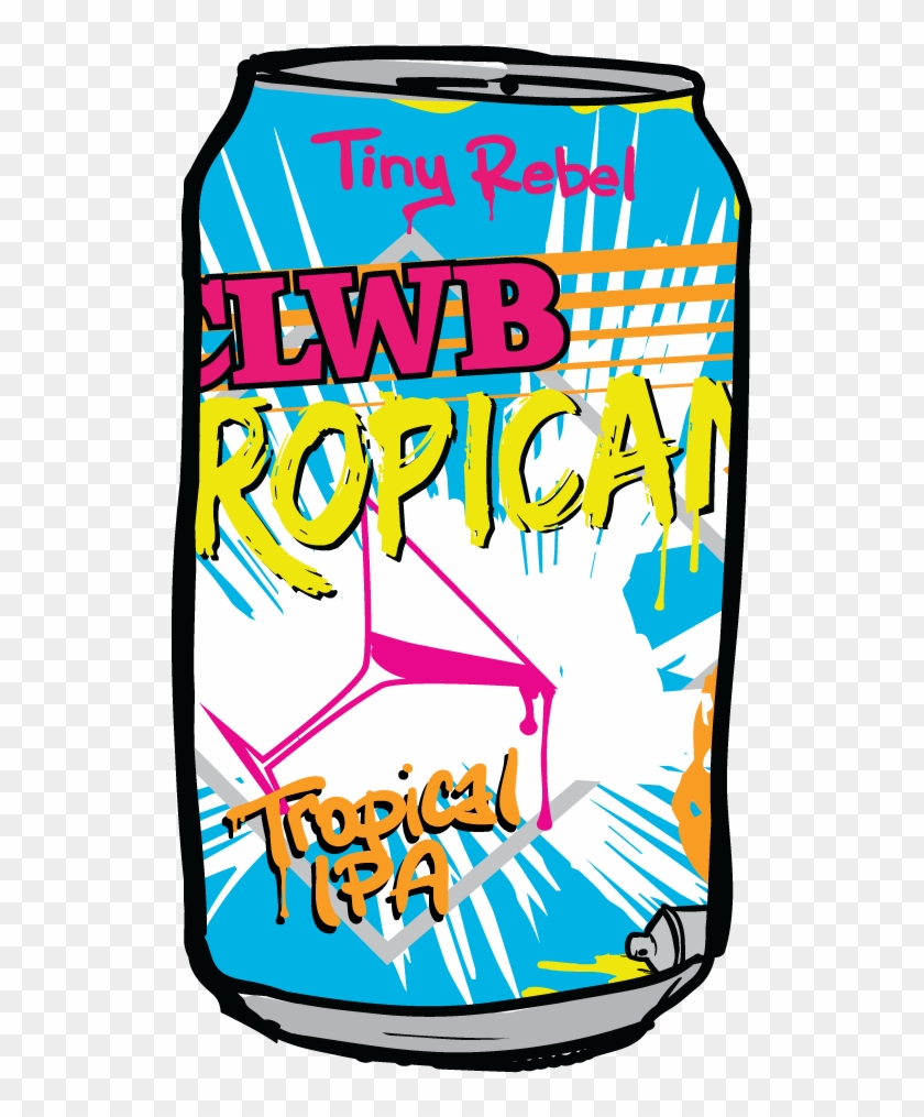 We Wanted To Pack An Ipa With The Most Tropical Fruit - Tiny Rebel Clwb Tropicana Beer 330ml #1351535