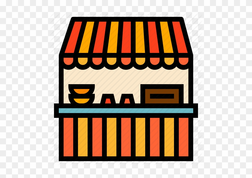 Image Free Carnival Vector Booth - Food Stall Clip Art - Free
