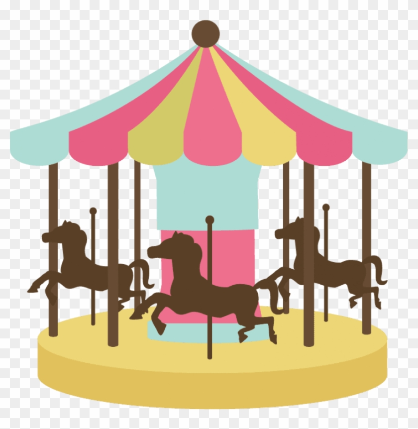 Png Black And White Carousel Clipart Png - Carousel Png #1351594
