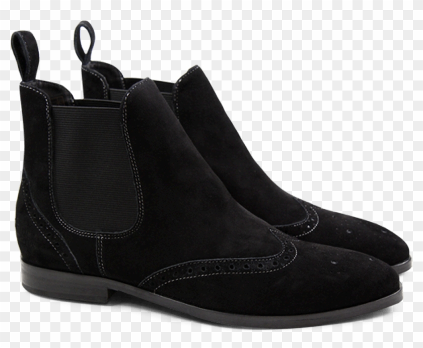 Ankle Boots Jessy 4 Suede Black Elastic Black Hrs - Тимберленд Черные #1351608