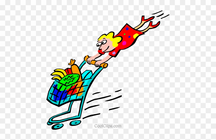 Shopping Royalty Free Vector Clip Art Illustration - Blank #1351669