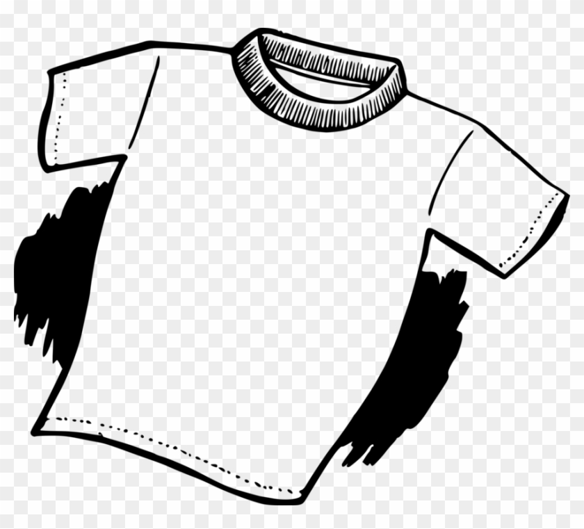 T-shirt Polo Shirt Sleeve Sportswear - Line Art T Shirt #1351691