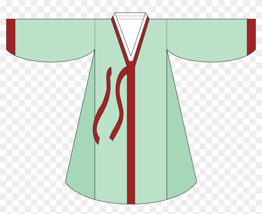 T-shirt Hanbok Korea Clothing Dress - Korea Clothes Clipart #1351713