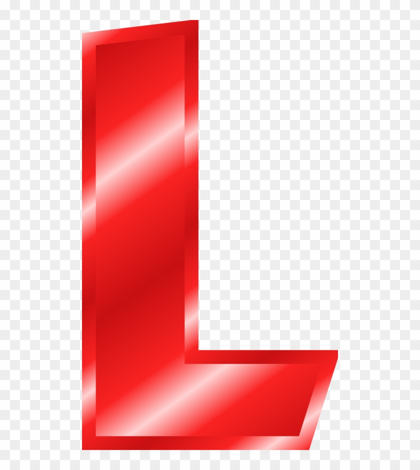 Letter Case Alphabet Big Red Services - Letter L Clip Art Red #1351721