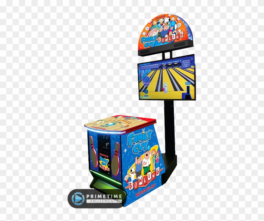 Family Guy Bowling Video Arcade Game By Team Play - Family Guy Bowling Arcade #1351817