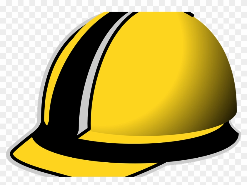 Hard Hat Cartoon - Inşaat Kaskı Png #1351839