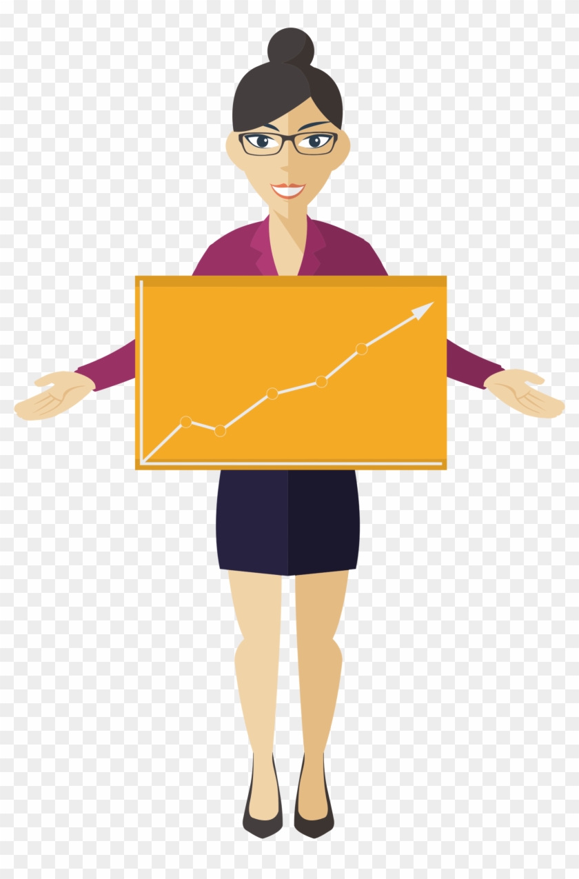 Clipart Person Business Woman - Business Woman Illustration Png #1352009