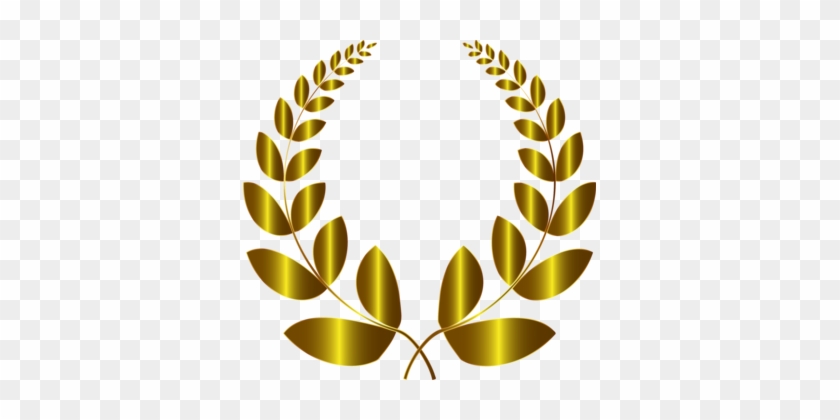 Laurel Wreath Bay Laurel Gold Drawing Olive Wreath - New Hope Film Festival Logo #1352053