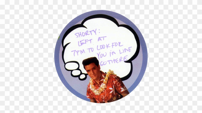 Clipart Info - Elvis Presley Blue Hawaii Die Cut Magnet #1352073