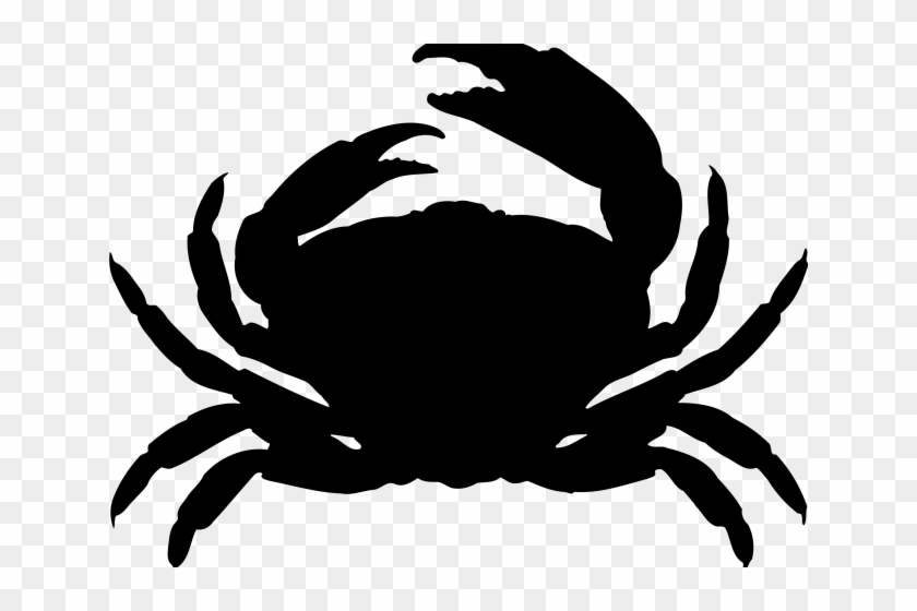 Silhouette Clipart Crab - Crab Silhouette #1352127