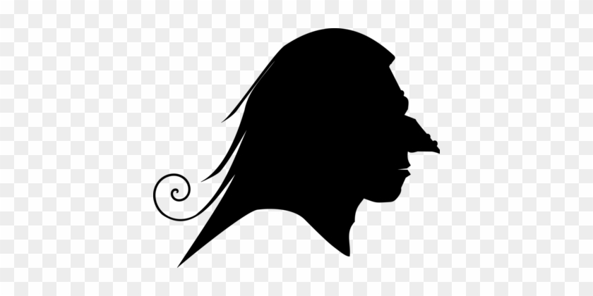 Witchcraft Silhouette Witch Flying Wicked Witch Of - Witch Profile #1352143