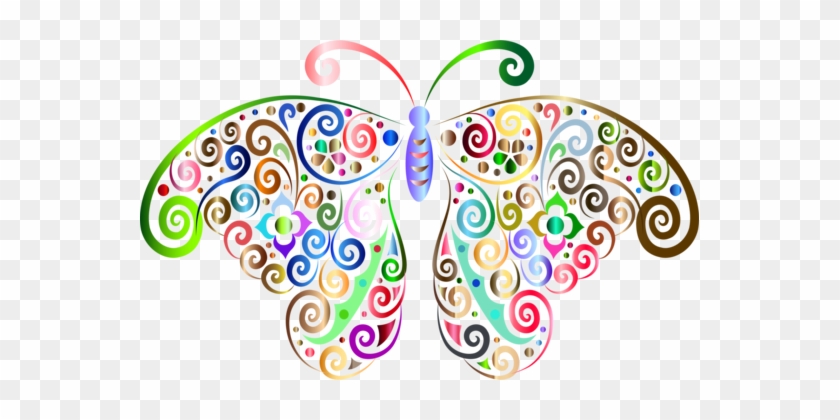Butterfly Computer Icons Animal Blog - Transparent Background Clipart Butterfly #1352146