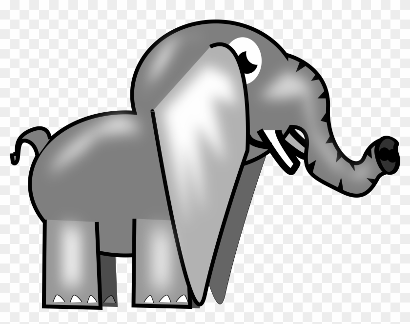 Elephants Cartoon Drawing Download - Custom Baby Elephant Shower Curtain #1352199